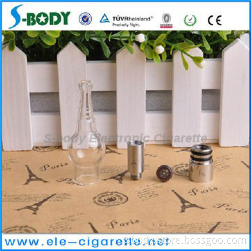 Best selling wax vaporizers glass Globe 2.0 clearomizer from S-body